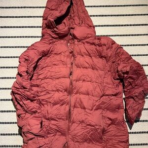 Pink Uniqlo Ultra Light Down Packable Puffer Jacket